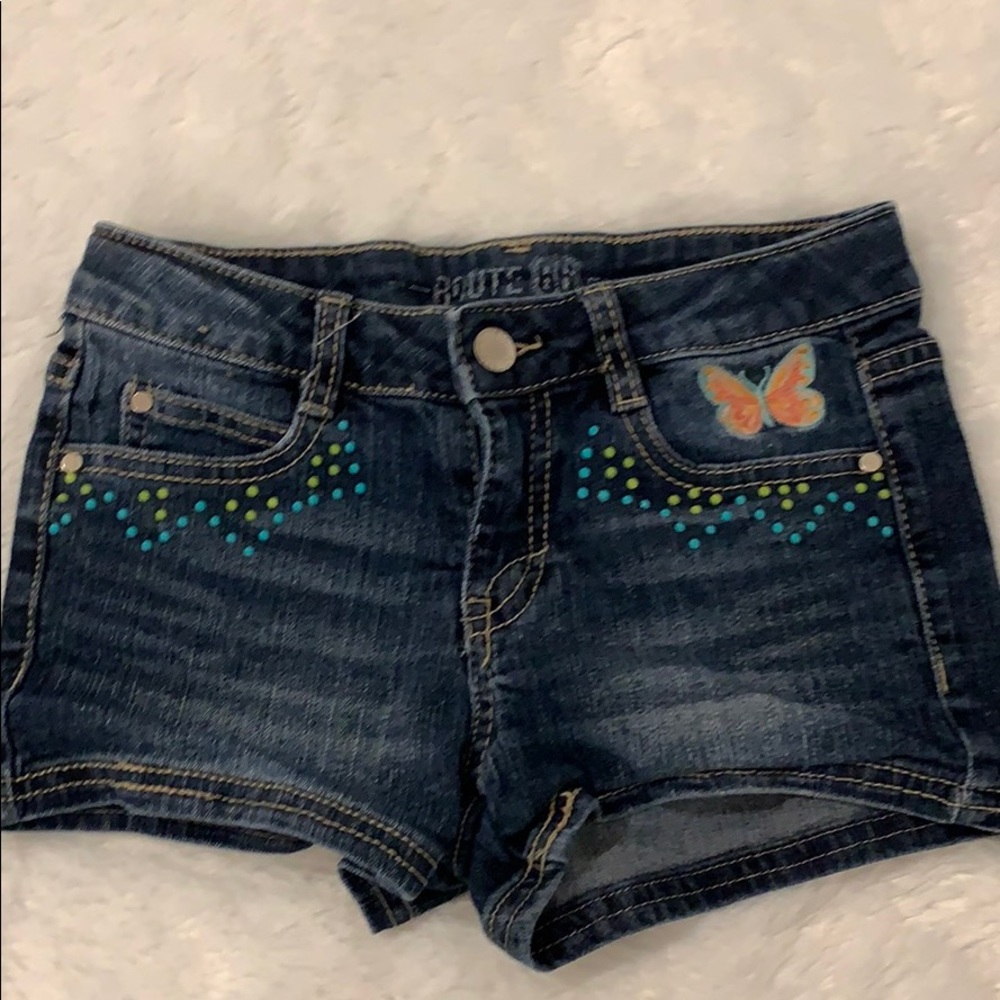 Girls denim shorts